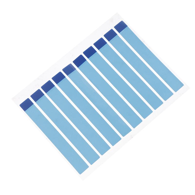 10 шт. Универсальная наклейка для аккумулятора мобильного телефона, легко надеваемая, бездорожечная лента, двухсторонняя лента