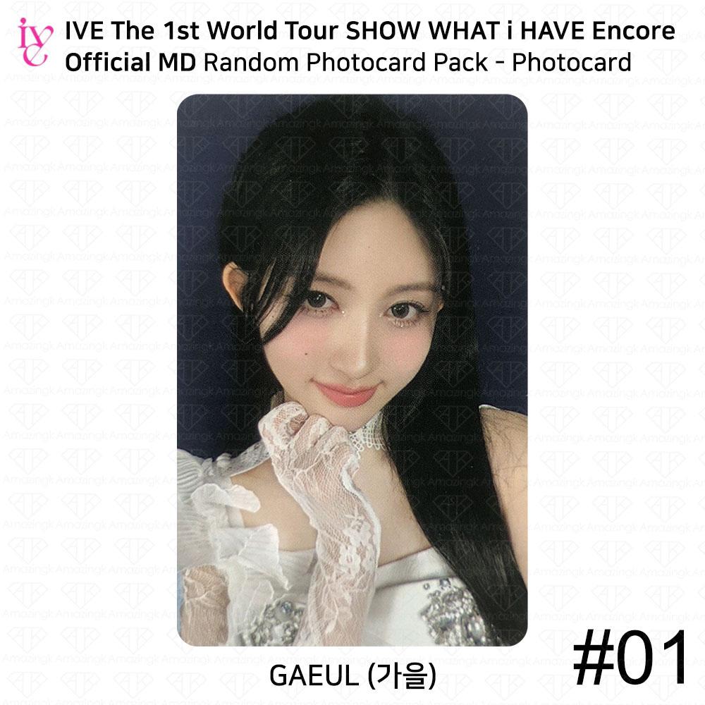 IVE Первый мировой тур SHOW WHAT I HAVE Encore MD Случайный набор фотокарточек