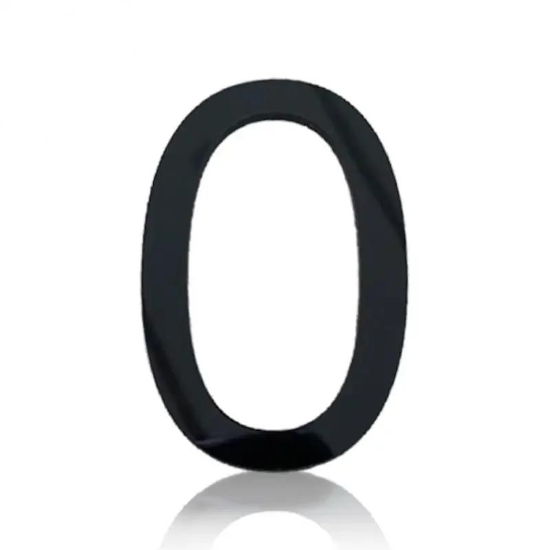 ZEXEF 3D Большие цифры 0-9 Самоклеящиеся наклейки Белое золото Дверь Окно многоквартирного дома Адрес Почтовый ящик Знак Украшения Таблички