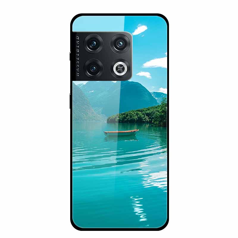 Чехол для One plus 10 Pro Ударопрочный Закаленное Стекло Жесткая Задняя Крышка Для OnePlus 10 Pro 10Pro Oneplus10 1+10 Pro Бампер Чехол Coque Case