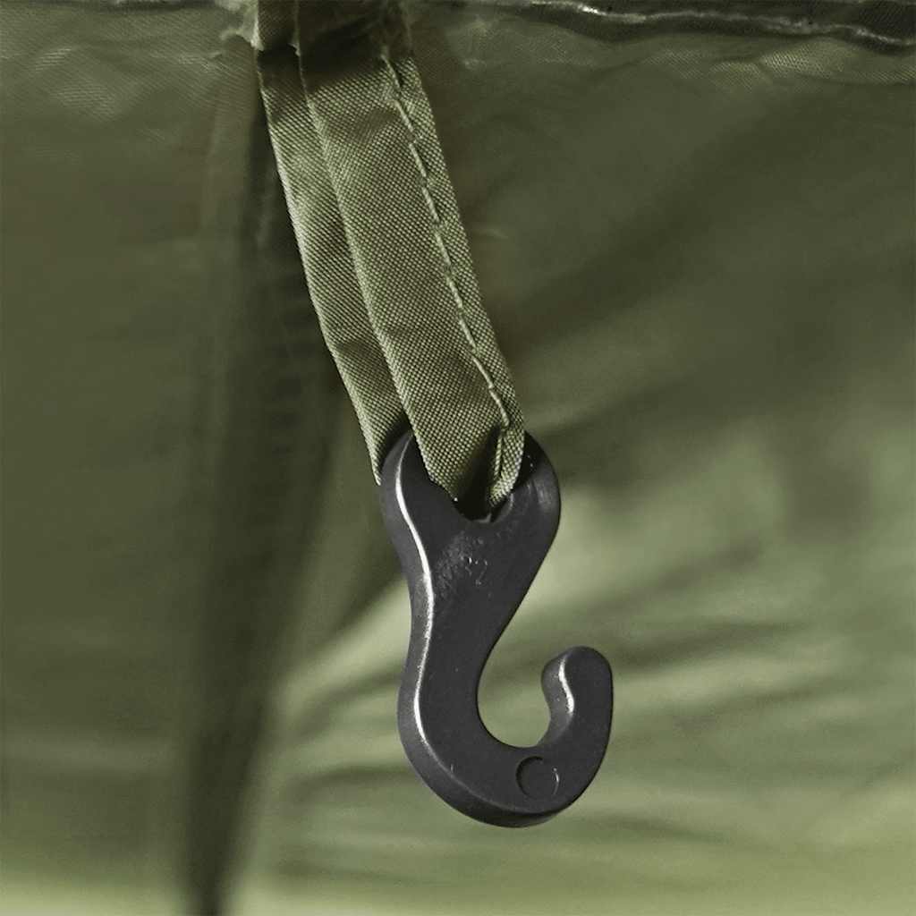 Fishing Tent for 4 Persons Olive Green Quick Release