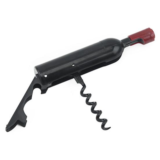 Открывалка для бутылок, креативная форма, трудосберегающая металлическая открывалка для красного вина, гаджет для снятия пивных крышек для дома