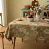 Американская Ретро Квадратная Декоративная Скатерть
