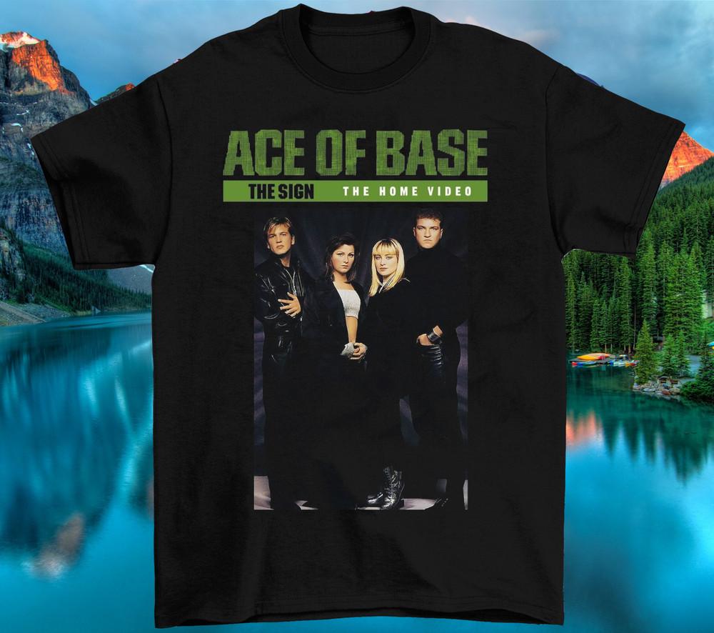 SALE New Rare Ace of Base Band Cotton Black All Size Men Women Shirt Unisex T-Shirt