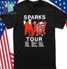 Sparks MAD Tour UK 2025 Gift For Fans T-shirt, Size S-4XL
