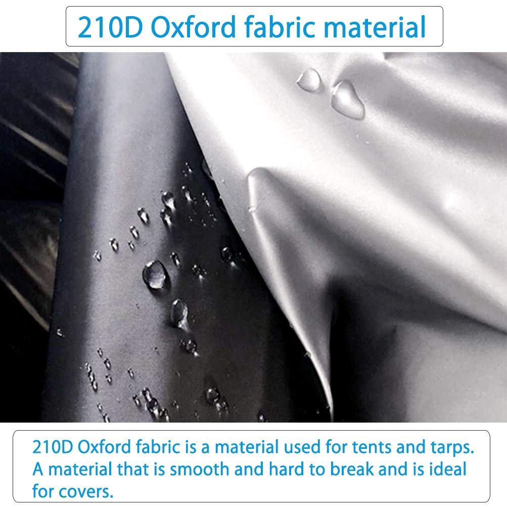 Konnfeir Чехол на половину кузова автомобиля, УФ-защита, ткань Оксфорд 210D, Чехол, Водонепроницаемый, Пыленепроницаемый, Защита, (Совместимый с седаном)