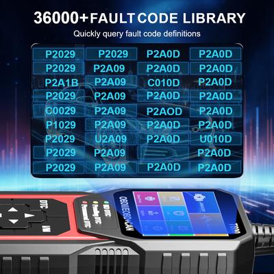 Поддержка облачной печати, тест датчика кислорода, поиск кодов неисправностей автомобиля, OBD2-сканер, профессиональный считыватель кодов T600, инструмент для диагностики автомобиля