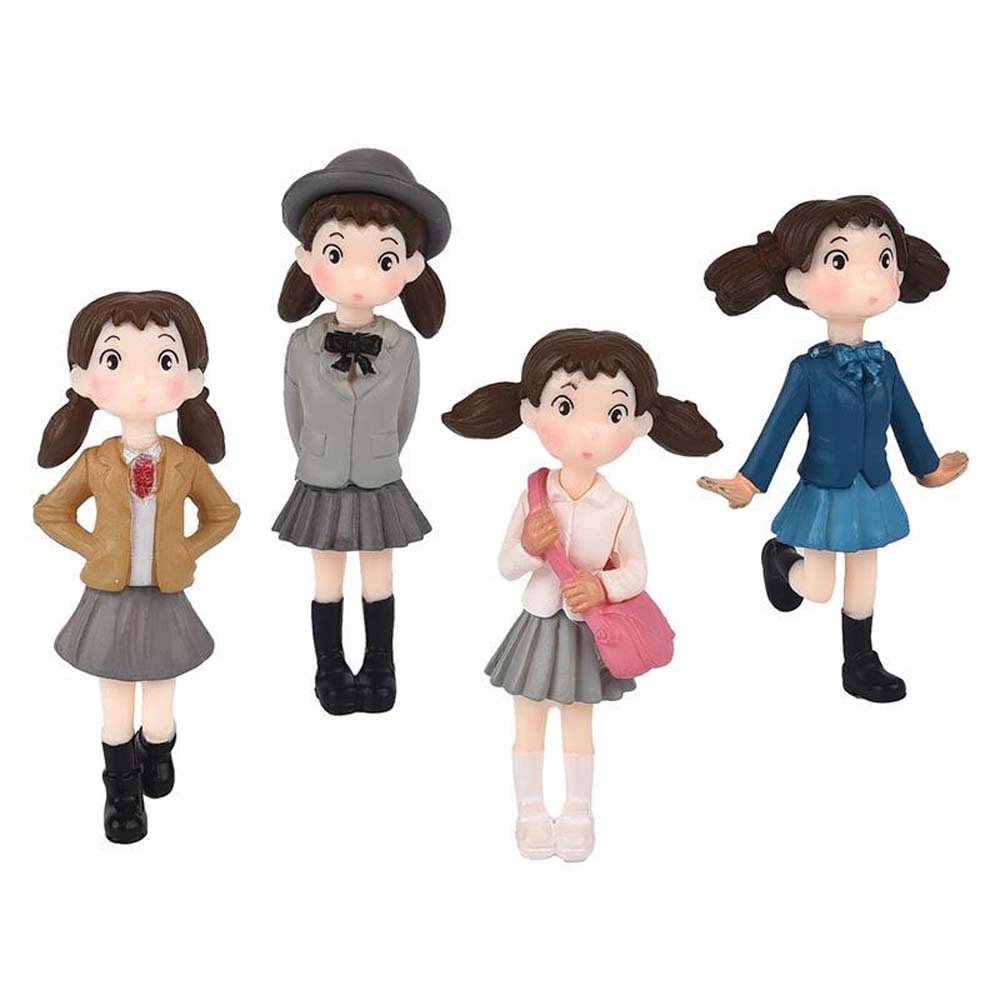 Домашний декор, микропейзаж из ПВХ, сказочный сад, мох, маленькая статуя, миниатюрные украшения, фигурки