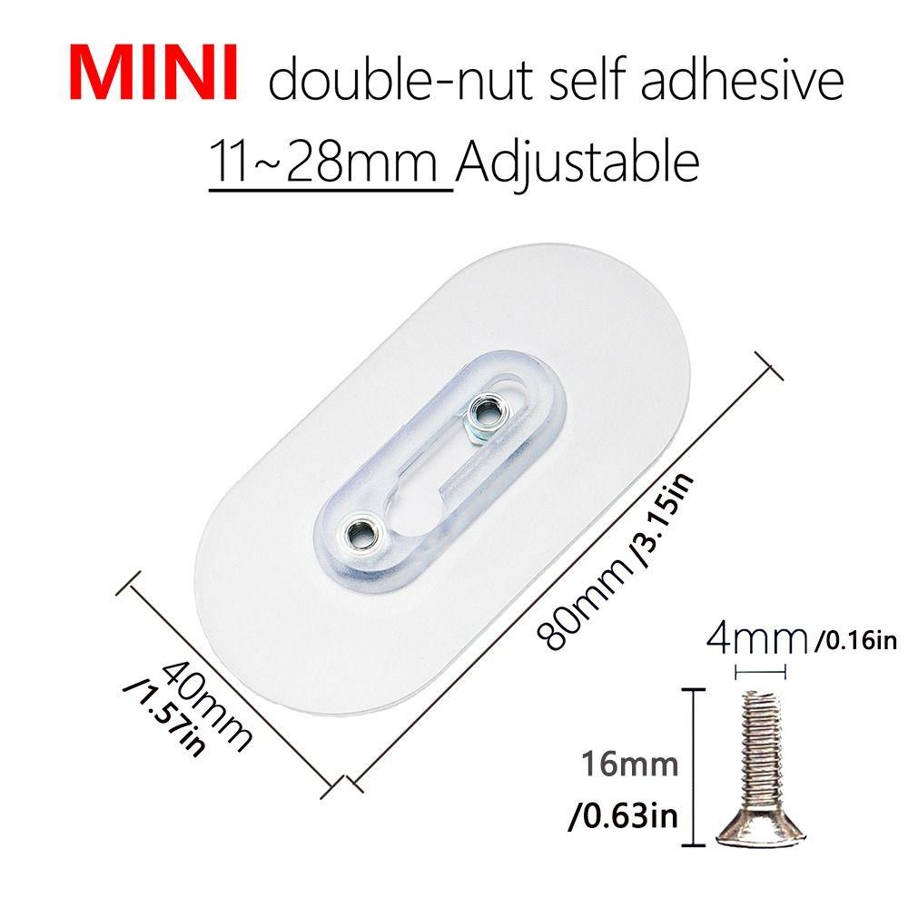 Wall Picture Hanger Strong Adhesive Poster Wall  Hook Adhesive Nails Screw Stickers Wall Hanger