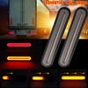 Car Rear Tail Light 2Pcs 12/24V Stop Flowing Turn Signal Brake Lamp Turn Indicator LED ATV Truck Trailer Lights