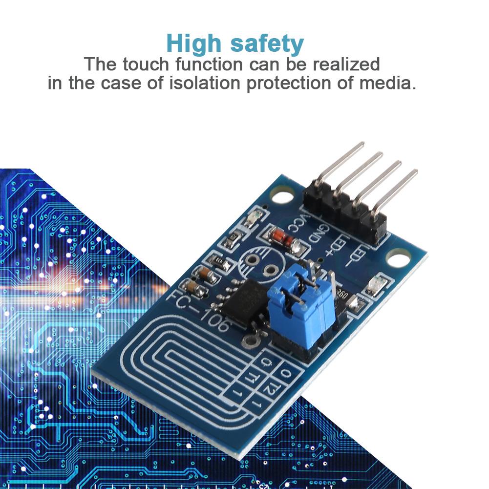 5 шт. емкостный сенсорный диммер плавная регулировка яркости ШИМ панель управления светодиодный диммер переключатель модуль