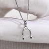 Ожерелье Cao Shi Oumei Серия T Минималистичное Herringbone Wishbone для Женщин