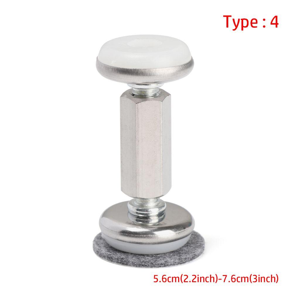 Shockproof Telescopic Threaded Bedside Support Wall Protective Hardware Fasteners Bed Frame Fixed