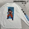 [Б/У] 00-е DORAGONBALL Z Лонгслив с принтом рукавов Сон Гоку Мужской L