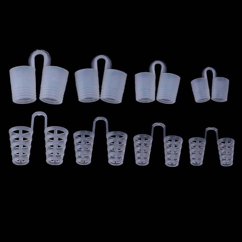 8 шт./набор Клипса для носа против храпа Дышащая Легкая Устройство для остановки храпа во сне