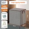Большая корзина для белья, сумка-органайзер 220 л, большой размер, коробка для хранения одежды с крышкой, для ребенка, складная