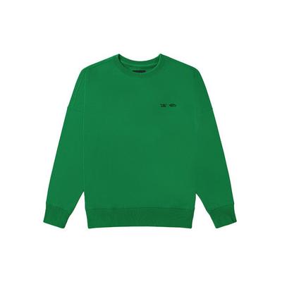 Vans Год Быка зодиакальная серия однотонный спортивный повседневный свитшот с круглым вырезом мужской свитшот зеленый VN0A5F5RZHF1