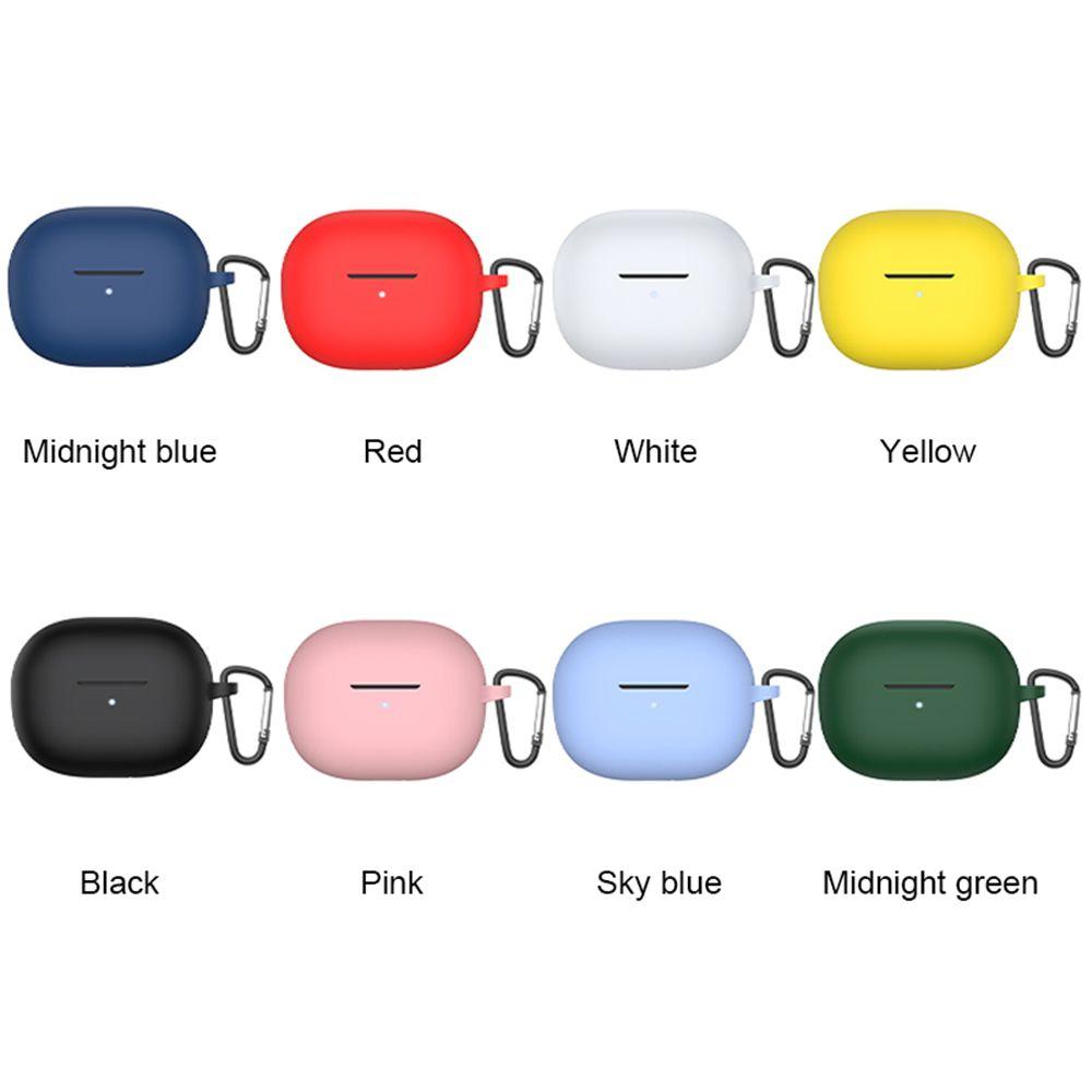 Color Accessories Shockproof Bluetooth Earphone Liquid Silicone Cover Soft Shell Protective Case