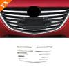 Хромированная отделка передней решетки автомобиля Lane Legend Case Decoration Anti Scratch Cover для Mazda 3 Axela Accessories