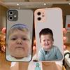 Забавный чехол для телефона Hasbulla для iPhone X XR XS 7 8 Plus 11 12 13 pro MAX 13mini, полупрозрачный матовый чехол