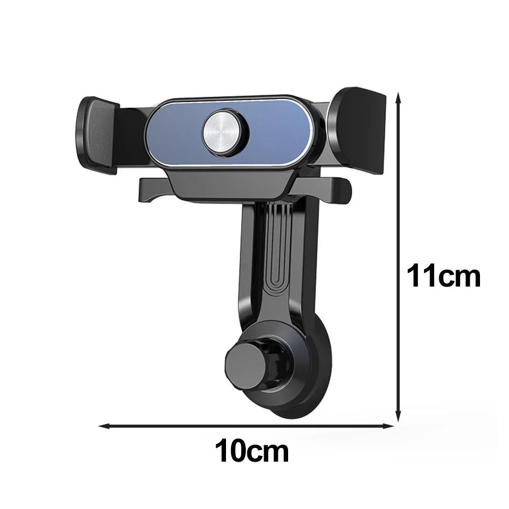 Автомобильный кронштейн для телефона, подставка для GPS-навигатора, автомобильный многофункциональный автоматический зажимной держатель для воздуховыпускного отверстия для сотового телефона 4–6,9 дюйма