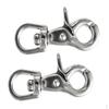 2x 65mm Metal Lobster Clasp Swivel Clip Hook for Straps Bags Belting Leathercraft Accessories