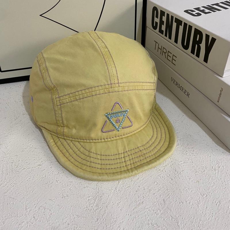 JYL TS DIY Пятипанельная кепка Унисекс Пара Вышитая Повседневная Шляпа для защиты от солнца Хлопок