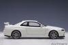 AUTOart Nissan Skyline V Spec II White Pearl Finished Product 77406 1/18 GT-R (R34)