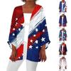 Women's Casual Fashion Printed Lightweight Mid-length Jacket Cardigan