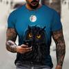 Brand Men's Shirt Exclusive Design Animal World Owl Summer Bird Eagle Crewneck T-shirt 3D HD Print Loose Clothing Tshirt