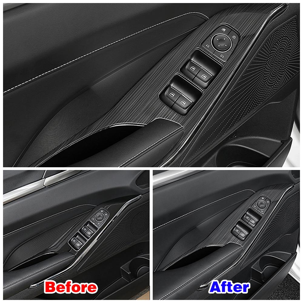 Для Haval H6 3-го поколения 2024 2024 Аксессуары для изменения интерьера Стеклоподъемник Кнопка переключателя панели Наклейка Декоративная отделка