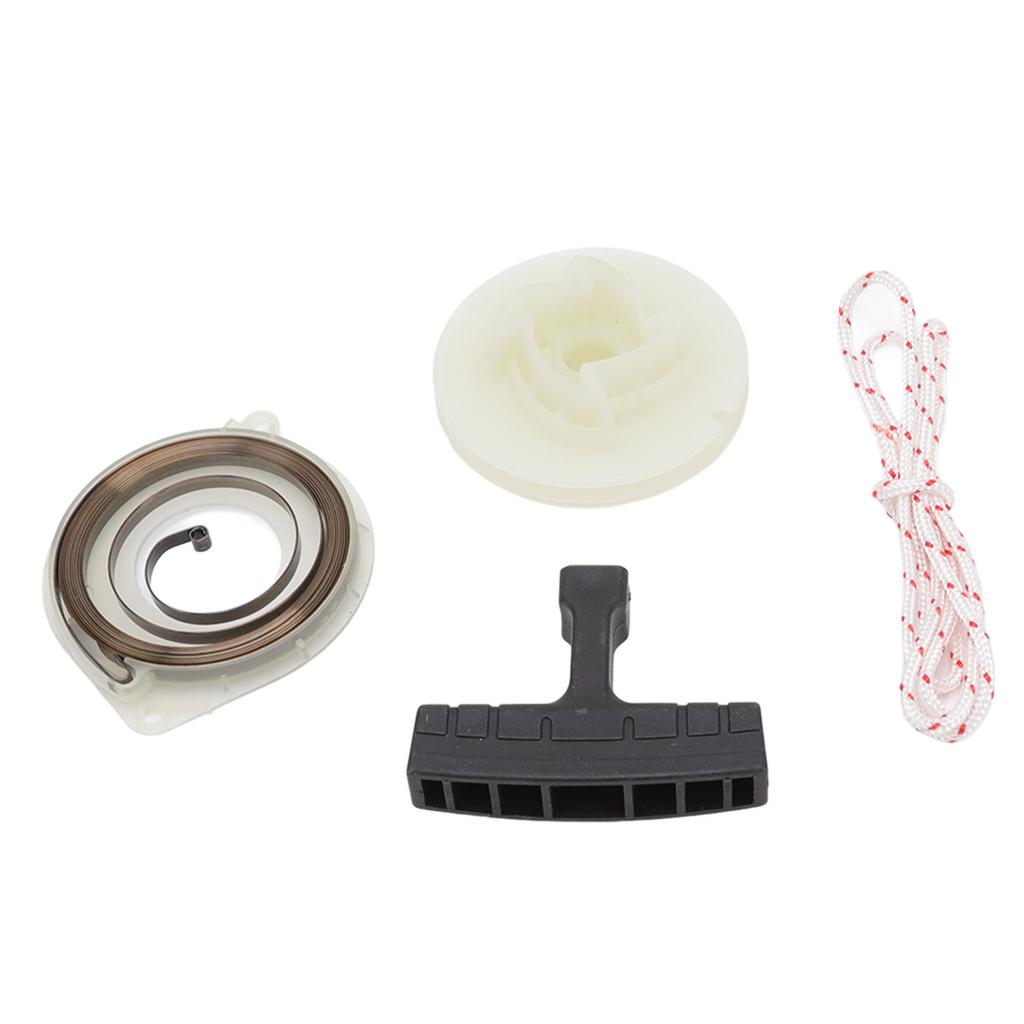 Starter Pulley Replacement Pull Start Pulley Spring Grip Rope Kit for Husqvarna 445e 450 455 460
