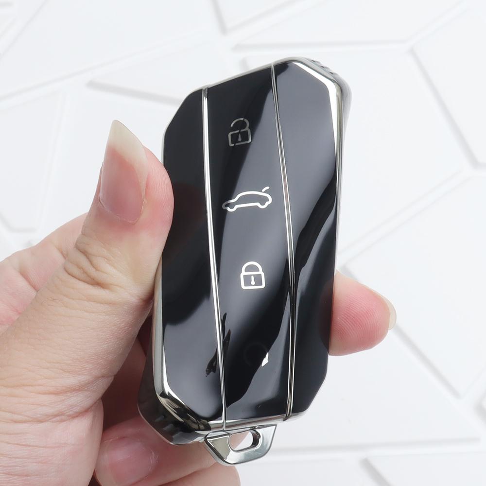 Чехол-держатель для автомобильного ключа из ТПУ для Chery Jaecoo J7 7 J5 5 Модная сумка-чехол для брелока дистанционного ключа автомобиля Защитный чехол Аксессуары для бесключевого доступа