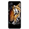 For OPPO A20 Case A 20 Phone Cover Lion Wolf Black Silicone Soft Back Cover Case For OPPO A40 A40m A60 5G Case A 40 A 60 Coque
