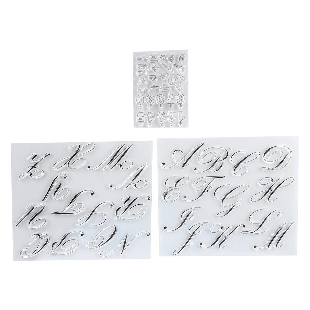 3 шт. прозрачных штампов, безопасные, практичные, легкие, принадлежности для изготовления открыток, подарки для поделок