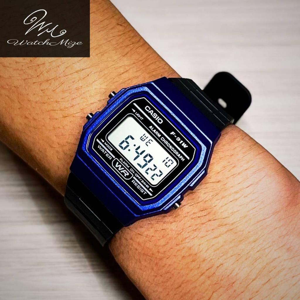 Casio Цифровые часы F-91WM-2AJH