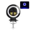 3INCH 20W Motorcycle LED Angel Eye Work Light Bar Spot Lamp Offroad Car Boat Truck SUV Pickup 12V 24V Driving Fog Lamp Headlight