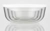iwaki Heat-Resistant Glass Storage Containers, Microwave and Oven Safe, Large (1.3L x 4-Piece Set), White, Pack Bowl KBC4160-W1, Gratin Dish, Heat-Res