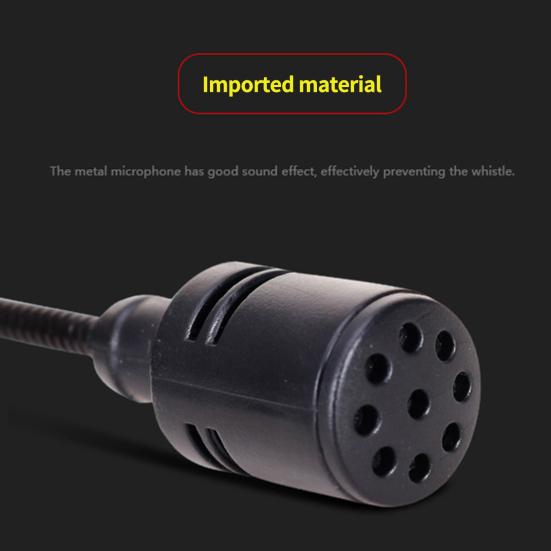 Проводной микрофон Высокочувствительный Всенаправленный Захват Защита от свиста Чистое Качество Звука 3,5 мм Чистый Звук Мини Петличный Микрофон для Конференции