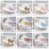 Kawaii Baby Fishermen Hat Bowknot Kids Bucket Hat Sunscreen Children Sun Hat  Apparel Accessories