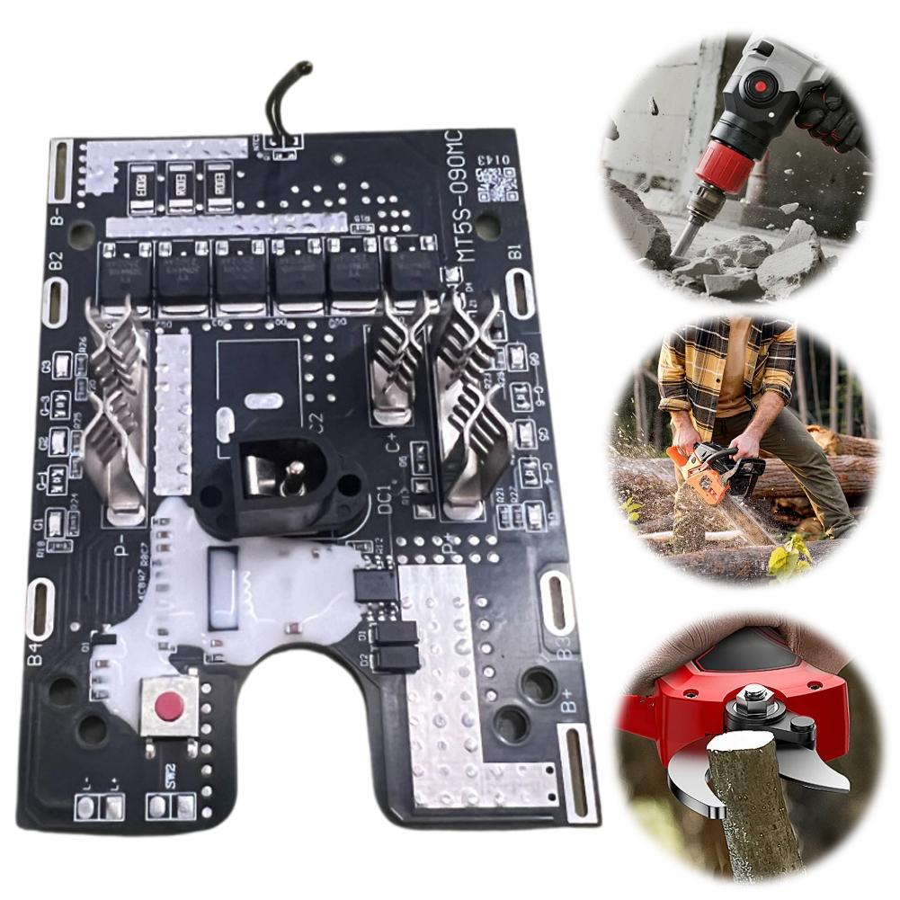 6MOS 3-сплавная плата защиты 21 В для Makita 18650 боковые фонари с контролем температуры для угловой шлифовальной машины электрические ножницы