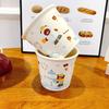 Cute Cartoon Snowman Bear Large Capacity Holding Ceramic Cup Coffee Cup Christmas Water Cup High Appearance Gift