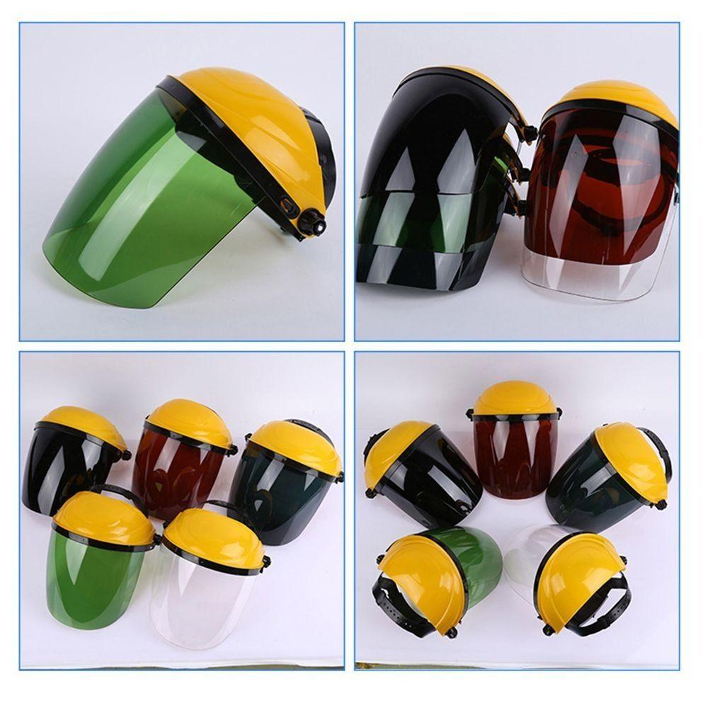 Transparent Welding Helmets PC Plastic Shield Visor Safety Face Cover Welding Supplies