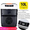 Nuomin Dual-Use Compact Car Refrigerator: 12V/24V for Truck, Car, or Home - Japanese & American Specs