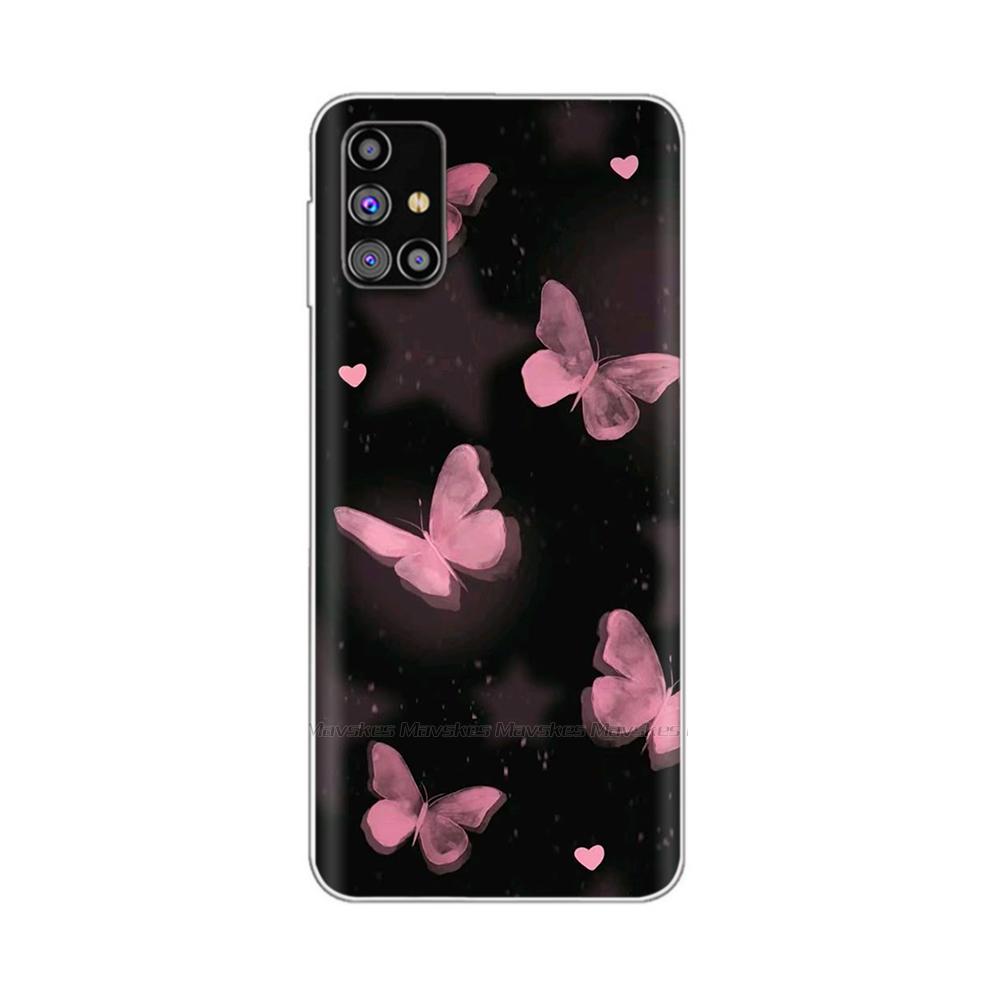 Для Samsung Galaxy M31S Чехол SM-M317F M 31s Прозрачный Ударопрочный Мягкий Силикон Защитный Чехол для Телефона Для Samsung M31s M317 Бампер Funda