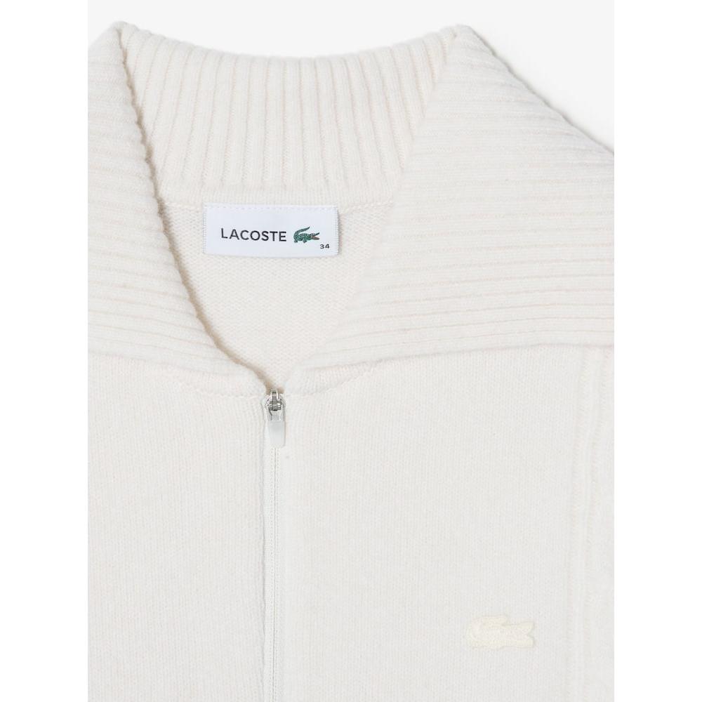 Lacoste Женский кардиган с коротким рукавом на молнии Af800e 54n 70v q2nAf800e 54n70v