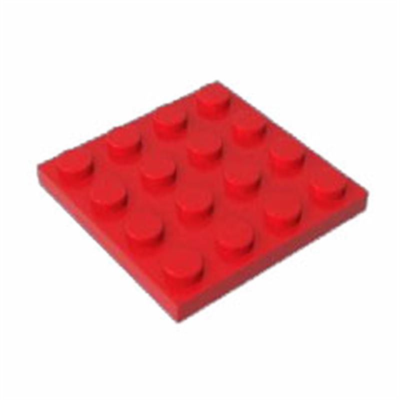 Нетоксичные 200 шт. Тонкие строительные блоки Moc 3031 Пластины 4x4 Точки Образовательные Классические Креативные Размер Совместимый с 3031 Игрушки Для Детей