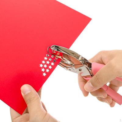 Дырокол с одним отверстием, металлический ручной самодельный дырокол с ручкой для бумажных открыток, подарочных бирок, поздравлений,