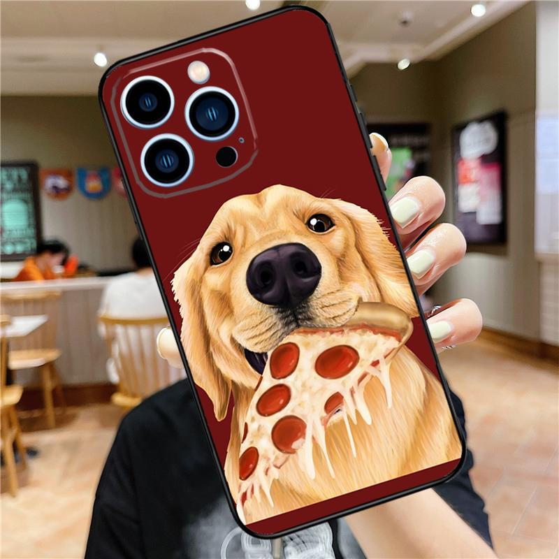 Golden Retriever Dog Case For iPhone 17 16 14 13 12 11 15 Pro Max Mini Plus 16e 17 Air Bumper Cover Accessories
