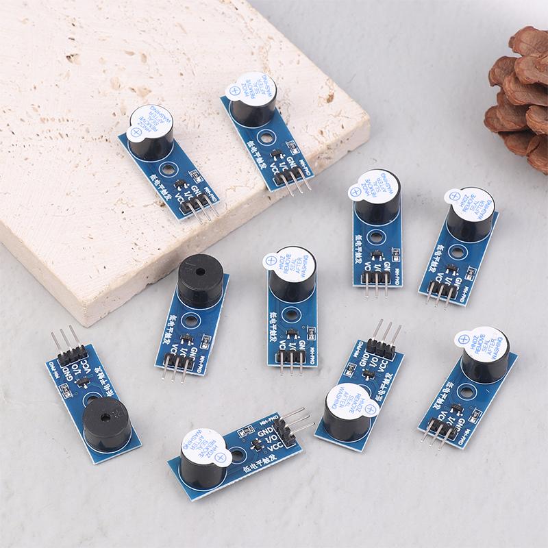 Active Passive Buzzer Module For Arduino, 5V Low Level Trigger, Compatible With Raspberry Pi ESP32, High Quality DIY Kit